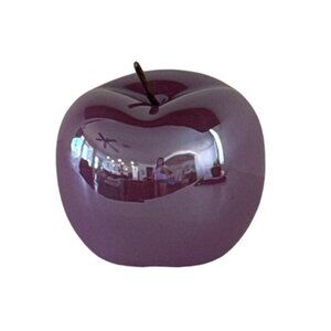 Iridescent Purple Apple Home Decor Teacher Gift New